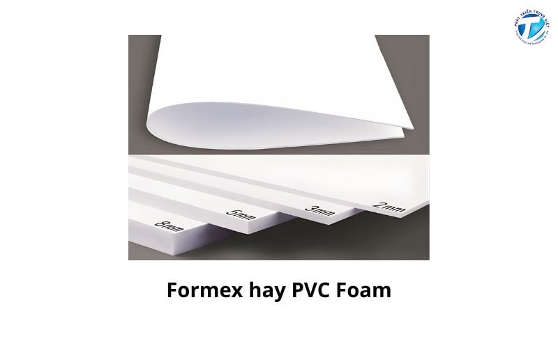 Formex là vật liệu nhựa xốp có cấu trúc bọt kín